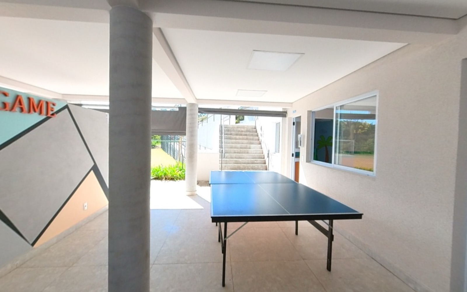 Vista 360° de Salão de jogos — Villa dos Jatobás